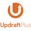 الشعار الرسمي لإضافة UpdraftPlus إضافات ووردبريس لتحسين سيو المواقع