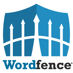 الشعار الرسمي لإضافة Wordfence Security إضافات ووردبريس لتحسين سيو المواقع